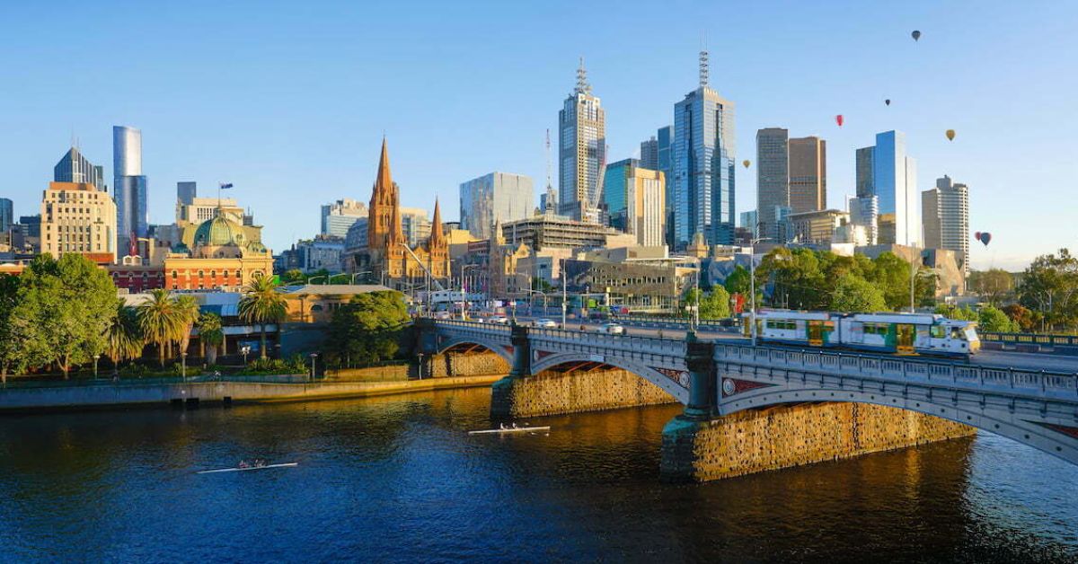Melbourne city landscape